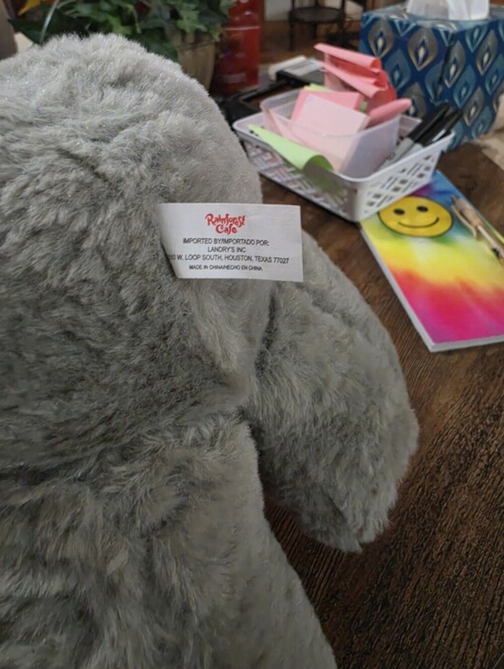 Rainforest Cafe Tuki Elephant Plush - Picture 4 of 4